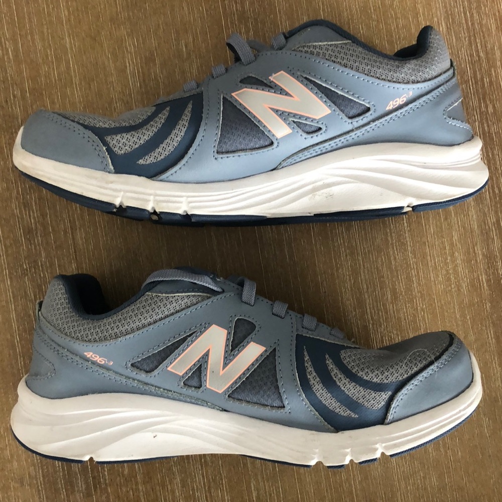 New Balance WW496v3 Cush Ultra Soft Comfort Insert Shoes - Size 9